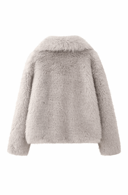 Short fur coat