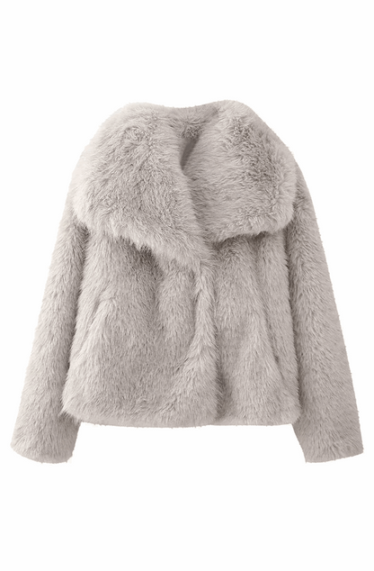 Short fur coat