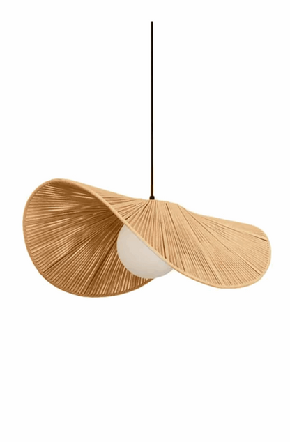 Wabi Sabi cotton rope hat pendant light