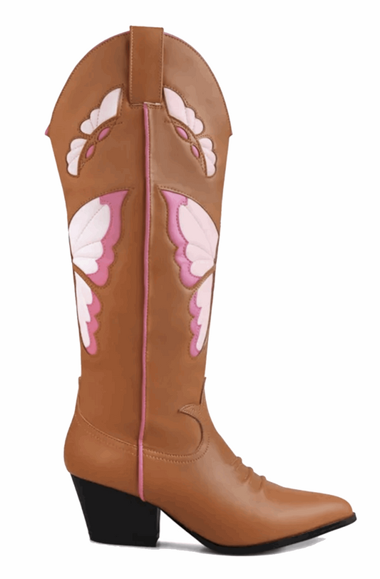 Butterfly western boots